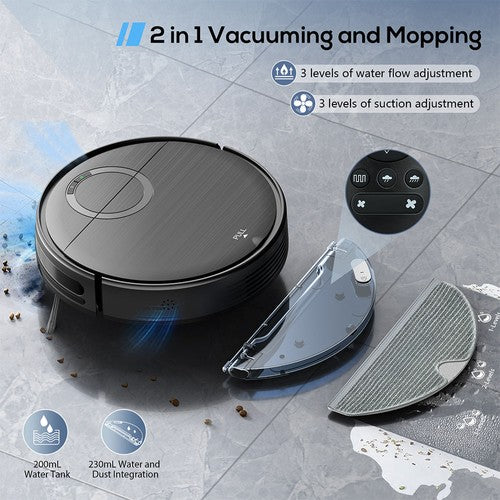 Teendow T7S Robot Vacuum Cleaner 2000Pa Teendow T7S Robot Vacuum Cleaner 2000Pa